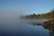 35. October Morning Fog on the Upper Lake (Dave Collins)
