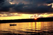 53. Solitary fisherman in the sunset (Joanne Volpe)