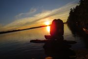 153. Inukshuk at Sunset (Heather Halperin)