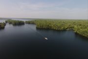 103. Pontoon Boat From The Sky (Jake Angers)