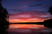 30.  'Sunset On The Upper Lake'